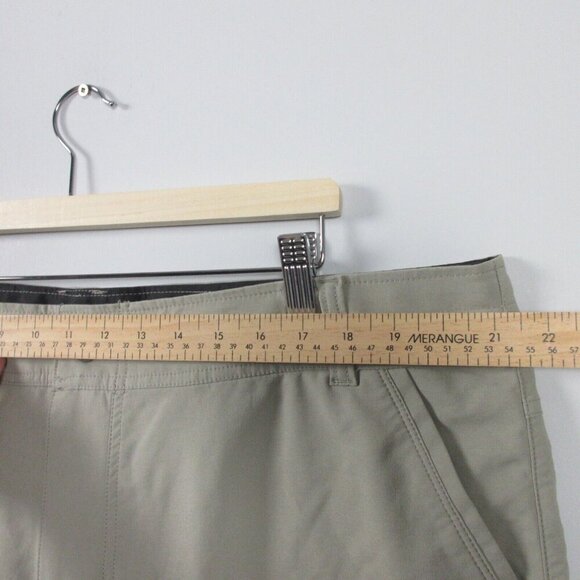 Kuhl Men's Amphibia Short 42 Beige Nylon Blend Hiking Outdoor Stretch Hybrid 276 - Picture 11 of 14